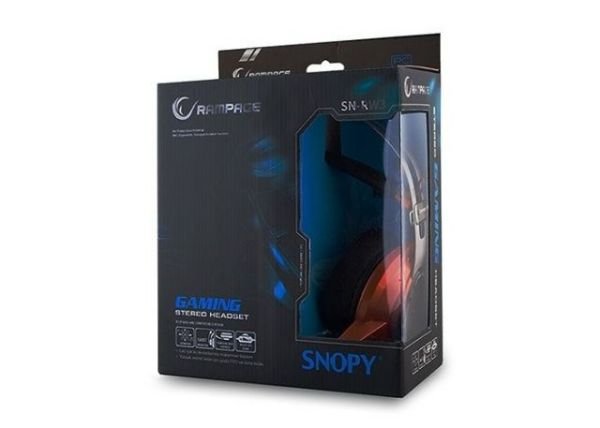 SN-RW3T USB 7.1 Titreşimli Mikrofonlu Turuncu Gaming Kulak Üstü Kulaklık