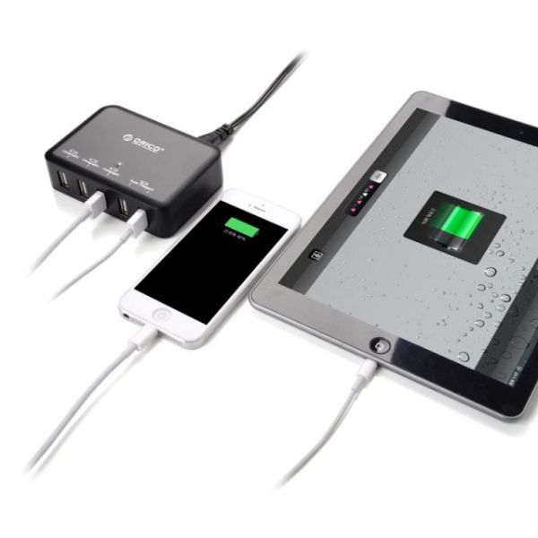 DCAP-5S-BK ORICO DCAP-5S-BK TAM KORUMALI ŞARJ CİHAZI