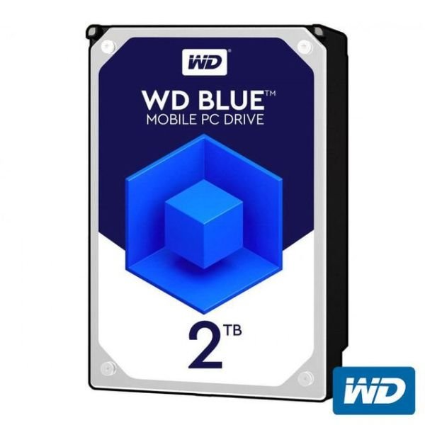 WD20SPZX 2TB 2.5'' 5400RPM Sata3 128MB Blue Dahili Notebook HardDisk