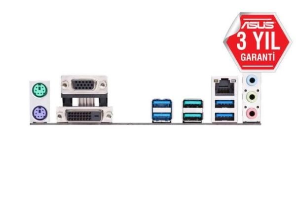 PRIME-B450M-K AMD B450 AM4 DDR4 3200MHz DVI/VGA M2 USB3.1 Anakart
