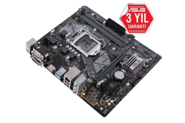 PRIME-H310M-A Intel H310 1151 DDR4 2666MHz HDMI/DVI/VGA M2 USB3.1 Anakart