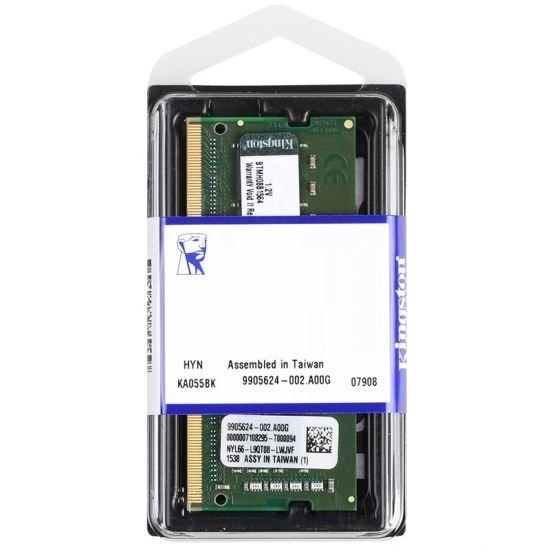 KVR24S17D8-16 16 GB 2400MHz DDR4 Value Notebook Kutulu RAM