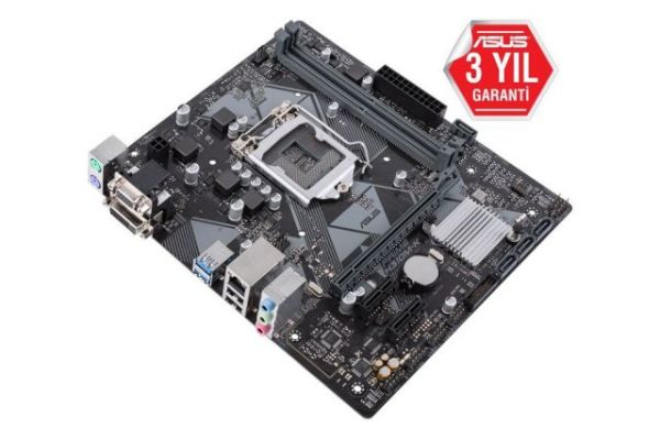 PRIME-H310M-K Intel H310 1151 DDR4 2666MHz DVI/VGA USB3.1 Anakart