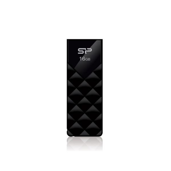 SP016GBUF2U03V1K 16GB ULTIMA U03 SIYAH USB BELLEK