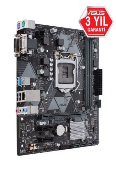 PRIME-H310M-K Intel H310 1151 DDR4 2666MHz DVI/VGA USB3.1 Anakart