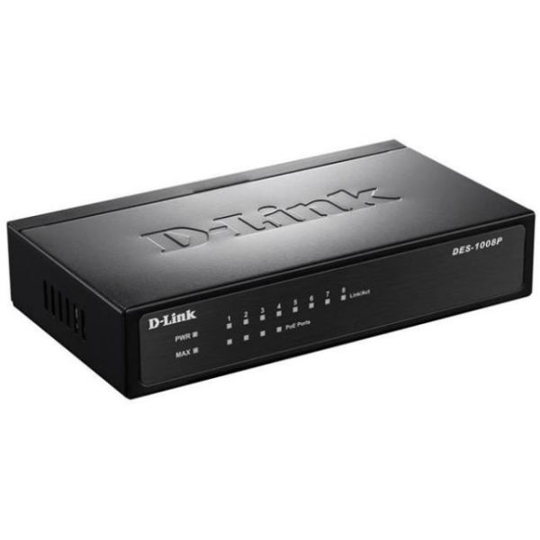 DES-1008PC1A DES-1008P/C1A 8PORT 10/100 4 POE SWITCH