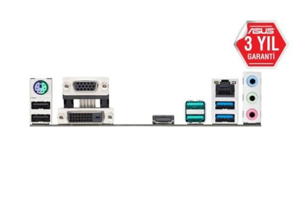 PRIME-H370-PLUS Intel H370 1151 DDR4 2666MHz HDMI/DVI/VGA M2 USB3.1 PCI Anakart