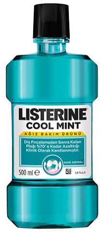 Listerine Nane Aromalı Ağız Suyu 500 ml.