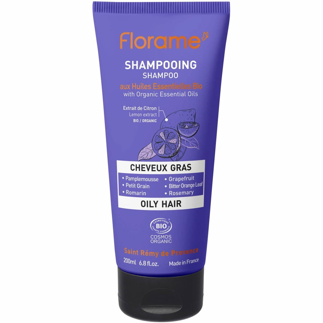 Florame Oily Hair Shampoo 200 ml.