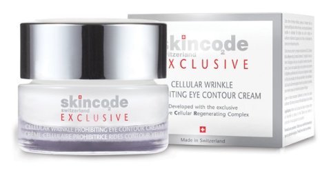 Skincode Cellular Wrinkle Prohibiting Eye Contour Cream 15 ml. - Göz Çevresi İçin Bakım Kremi