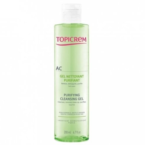 Topicrem AC Purifying Cleansing Gel 200 ml.