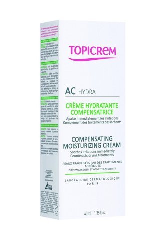 Topicrem AC Compensating Moisturizing Cream 40 ml.