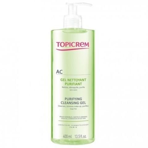 Topicrem AC Purifying Cleansing Gel 400 ml.
