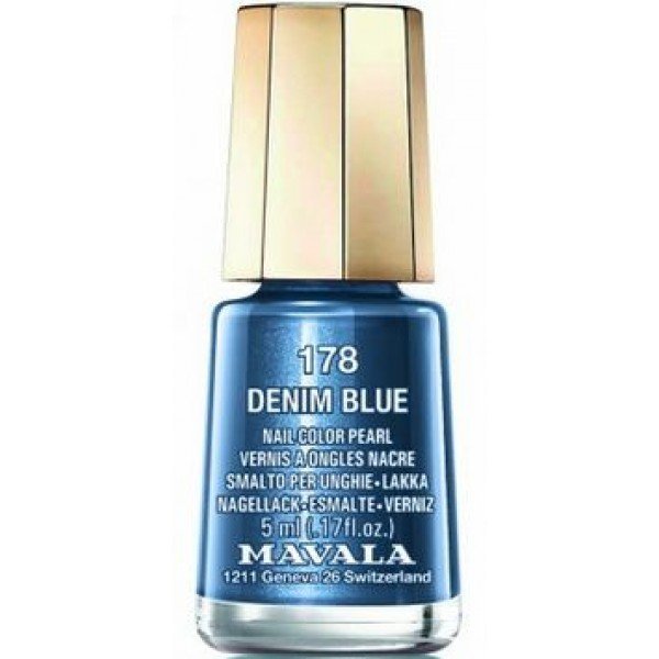 Mavala Minicolor Bubble Gum 178 Denim Blue 5 ml.