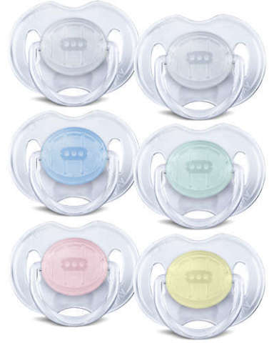 Philips Avent Klasik Yalancı Emzik Şeffaf 0-6 Ay 2li