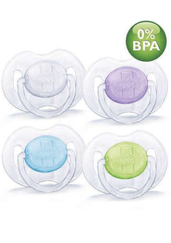 Philips Avent Klasik Yalancı Emzik Şeffaf 0-6 Ay 2li