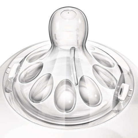 Philips Avent Natural 2 Delikli Biberon Emziği 1 Ay+ 2li