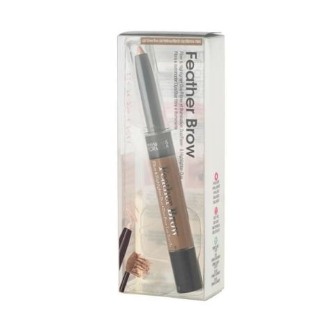 Physicians Formula Feather Brow Fiber & Highlighter Duo Light Brown 2x0.6 gr.