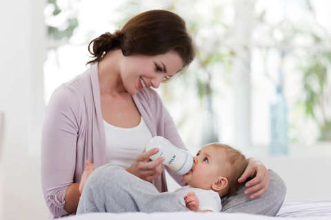 Philips Avent PP Natural Biberon Pembe 1 Ay+ 260 ml.