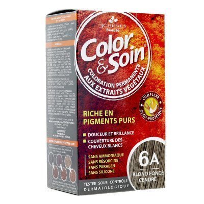 Color Soin 6A Blond Fonce Cendre