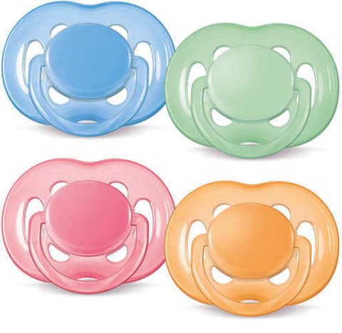 Philips Avent Renkli Yalancı Emzik Tekli 6-18 Ay