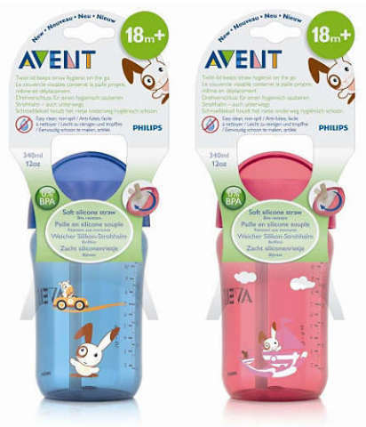 Philips Avent Damlatmaz Bardak 18 Ay+ Pipetli 340 ml.