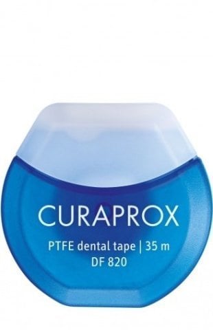 Curaprox DF 820 Teflon Diş İpi 35 mt.