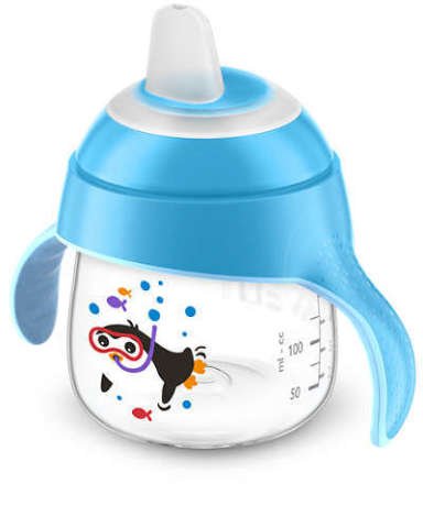 Philips Avent Penguen Damlatmaz Bardak Mavi 6 Ay+ 200 ml.