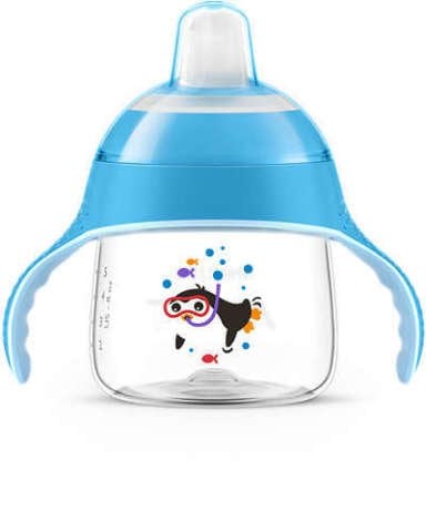 Philips Avent Penguen Damlatmaz Bardak Mavi 6 Ay+ 200 ml.