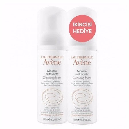 Avene Mousse Nettoyante Cleansing Foam 150 ml. 2li