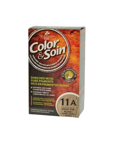 Color Soin 11A Sandy Ash Blond Rubio Arena Ceniza Kumsal Sarısı