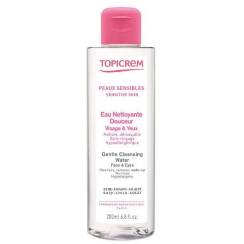 Topicrem Gentle Cleansing Water Face & Eyes 200 ml.