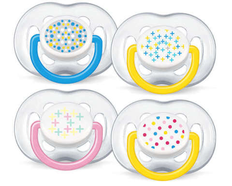 Philips Avent Desenli Yalancı Emzik 6-18 Ay 2li