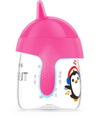 Philips Avent Penguen Damlatmaz Bardak Pembe 12 Ay+ 260 ml.