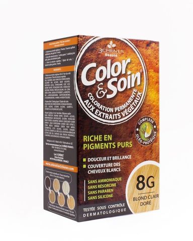 Color Soin 8G Blond Clair Dore Açık Bakır Sarısı