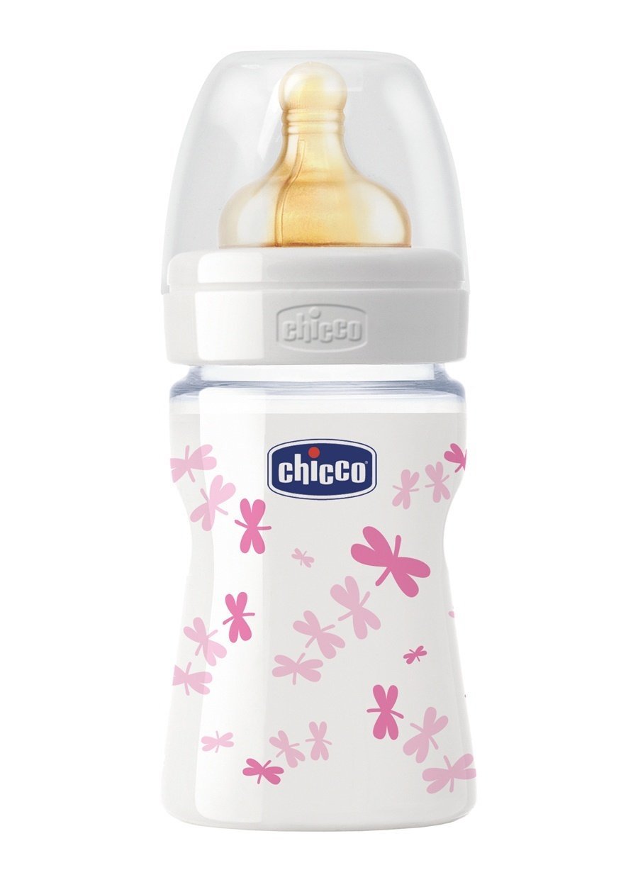 Chicco Desenli Kauçuk Cam Biberon 0 Ay+ 150 ml.