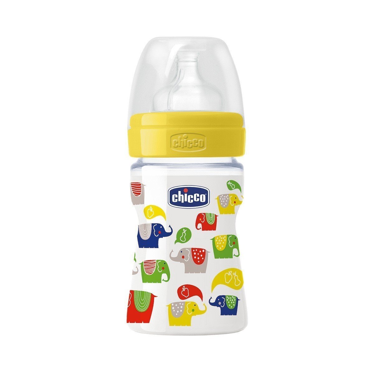 Chicco Desenli Silikon Cam Biberon 0 Ay+ 150 ml.