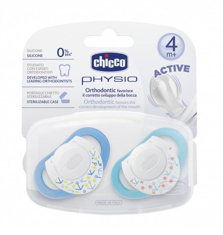 Chicco Physio Orthodontic Active Emzik 4 Ay+