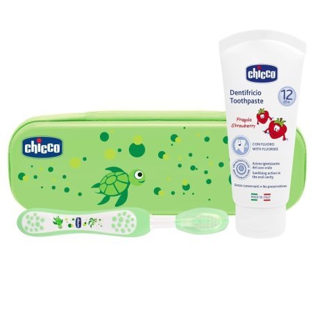 Chicco Diş Bakım Seti Yeşil 12 Ay+