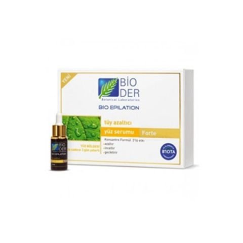 Bioder Bio Epilation Tüy Azaltıcı Yüz Serum Forte