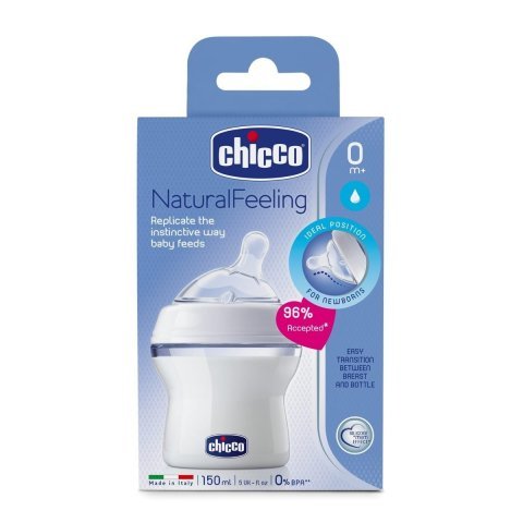 Chicco NaturalFeeling Biberon 0 Ay+ 150 ml.