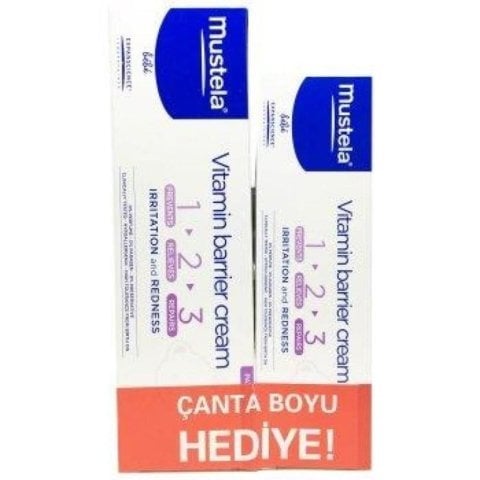 Mustela Pişik Kremi 100 ml. (50 ml. Çanta Boyu Hediye)