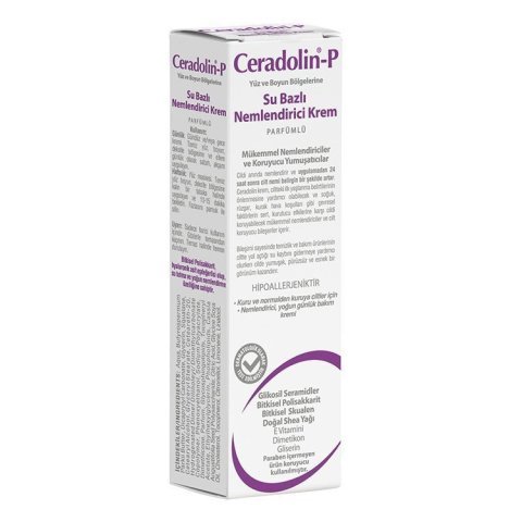 Ceradolin P Su Bazlı Nemlendirici Krem Parfümlü 40 ml.