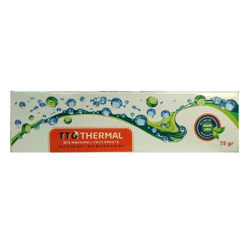 TTO Thermal Çay Ağacı Yağı İçeren Diş Macunu 75 gr.