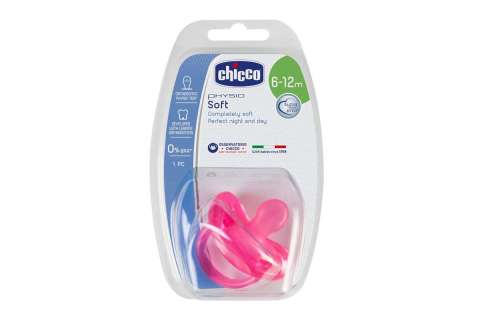 Chicco Physio Soft Silikon Emzik 6-12 Ay