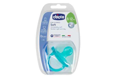 Chicco Physio Soft Silikon Emzik 6-12 Ay