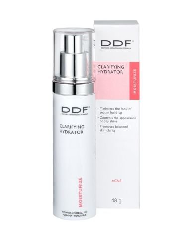 DDF Clarifying Hydrator 48 gr. - Hassas ve Yağlı Ciltler için Yağsız Nemlendirici Krem