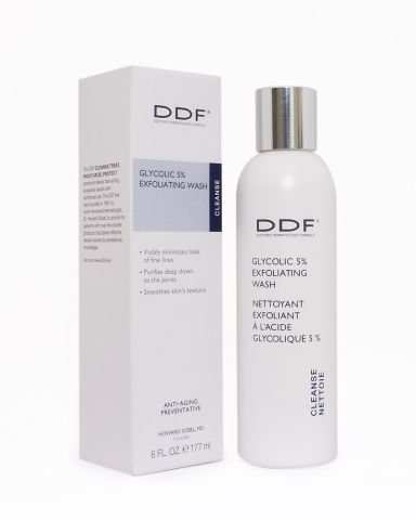 DDF Glycolic %5 Exfoliating Wash 177 ml.