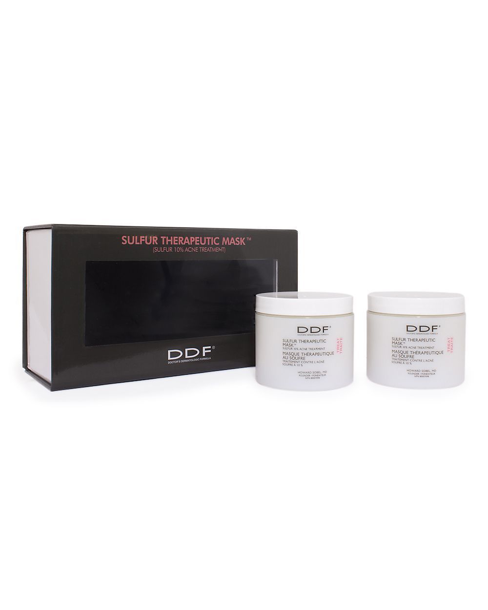 DDF Sulfur Therapeutic Mask Kükürt Maskesi 2li Kofre