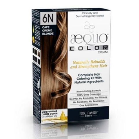 Aequo Color 6N Cafe Creme Blonde
